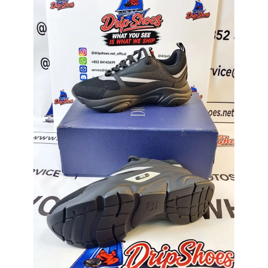 Dior B22 Black Silver 3SN231ZNG_H969