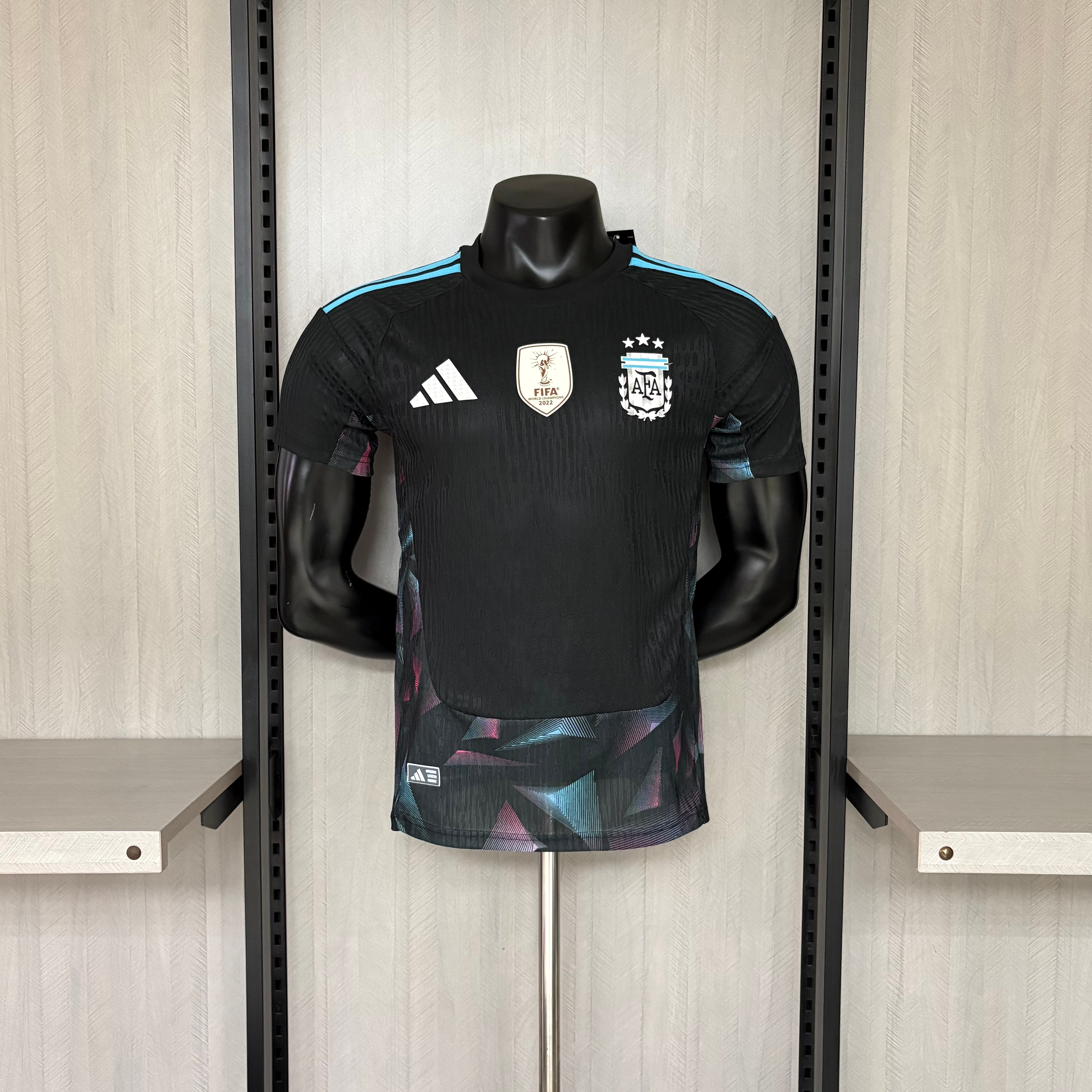 Player Edition 2026 Argentina Goalkeeper Black Jersey S-XXL