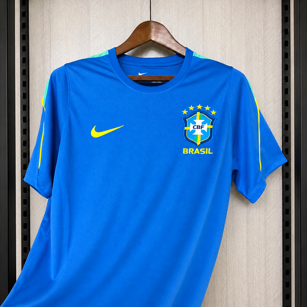 2026 Brazil Trainning Blue Jersey 