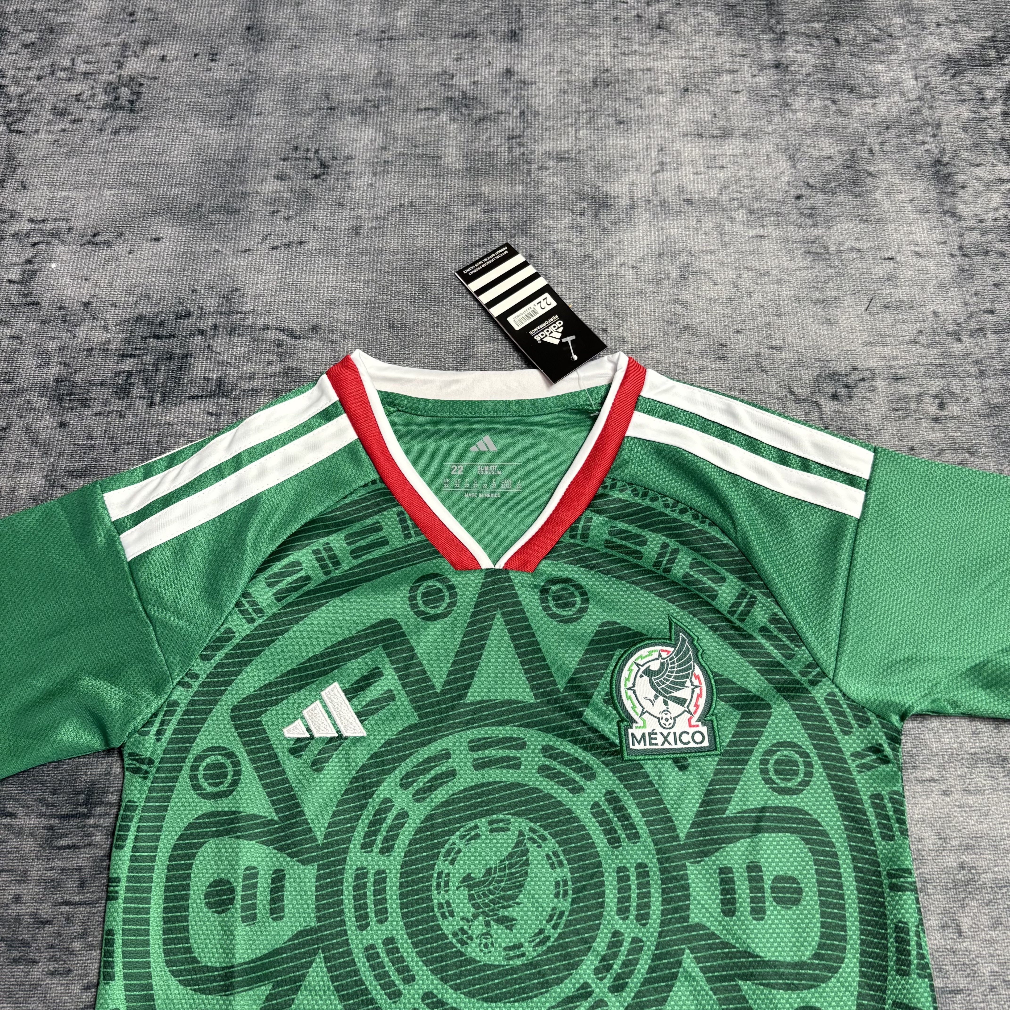 Kids 2026 Mexico Home Jersey