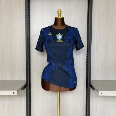 Women's Player Version 2026 Brazil Away Jersey 01
