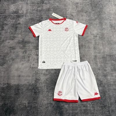 Kids 2026 Tunisia away Jersey 01