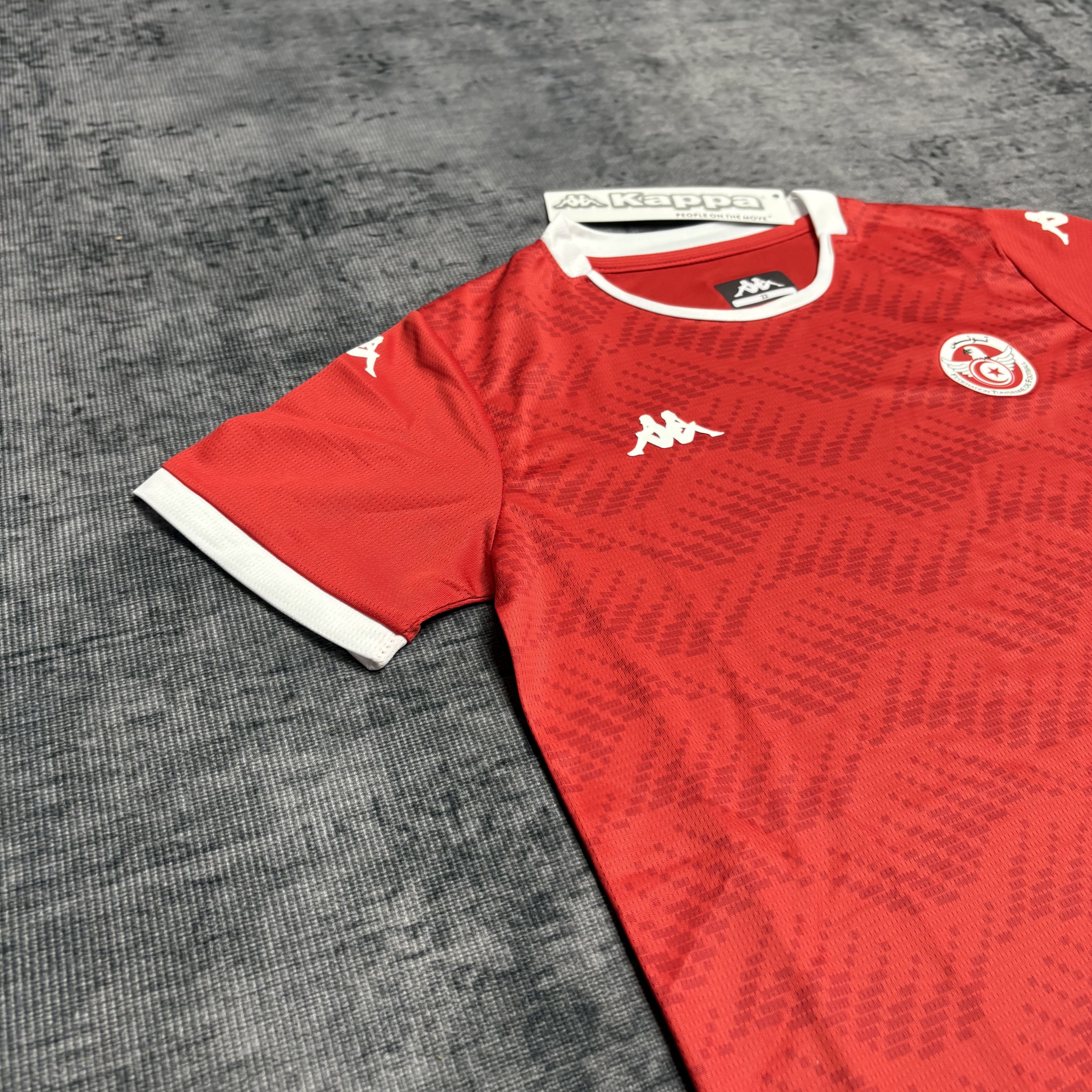 Kids 2026 Tunisia Home Jersey