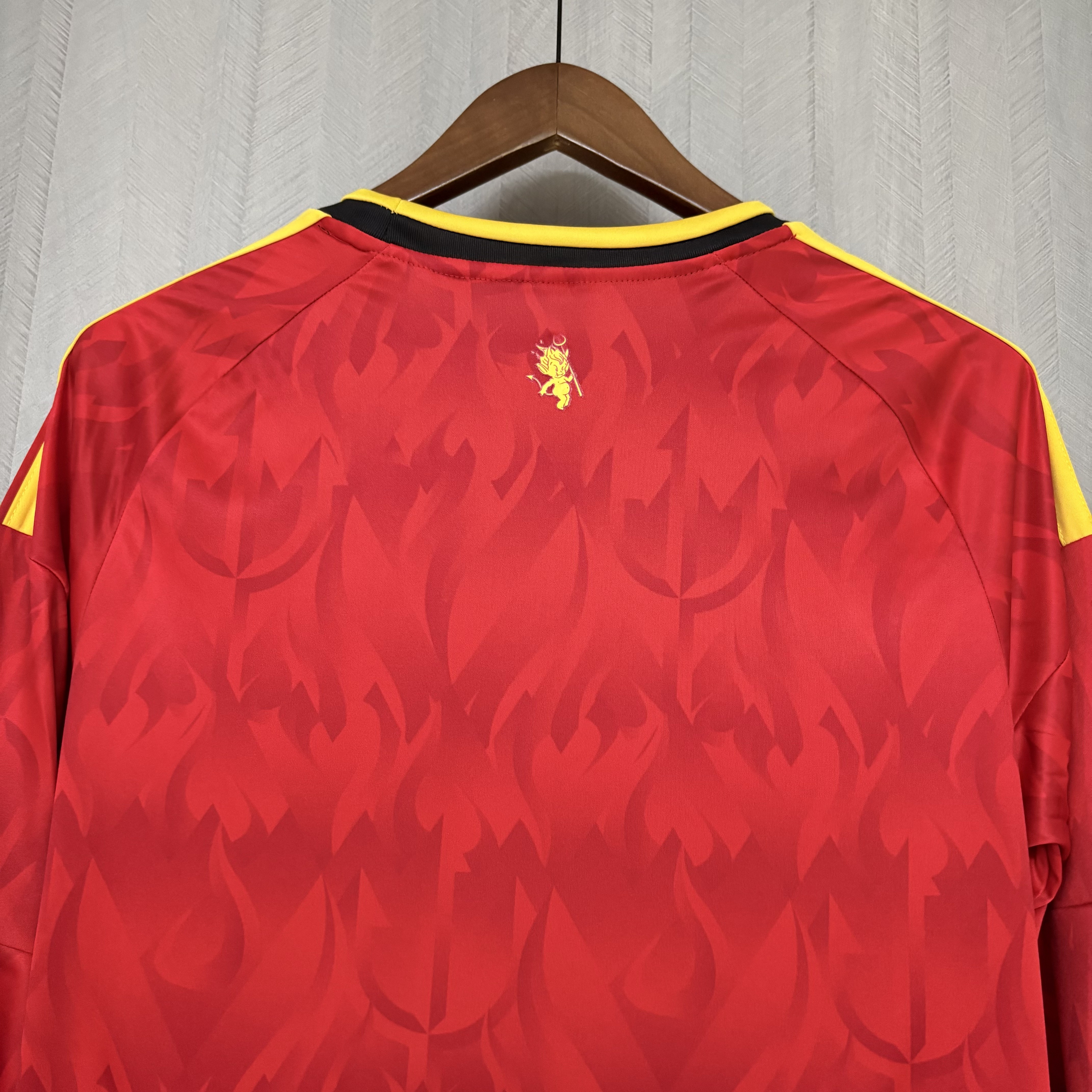 Long-sleeved 2026 Belgium Home Jersey