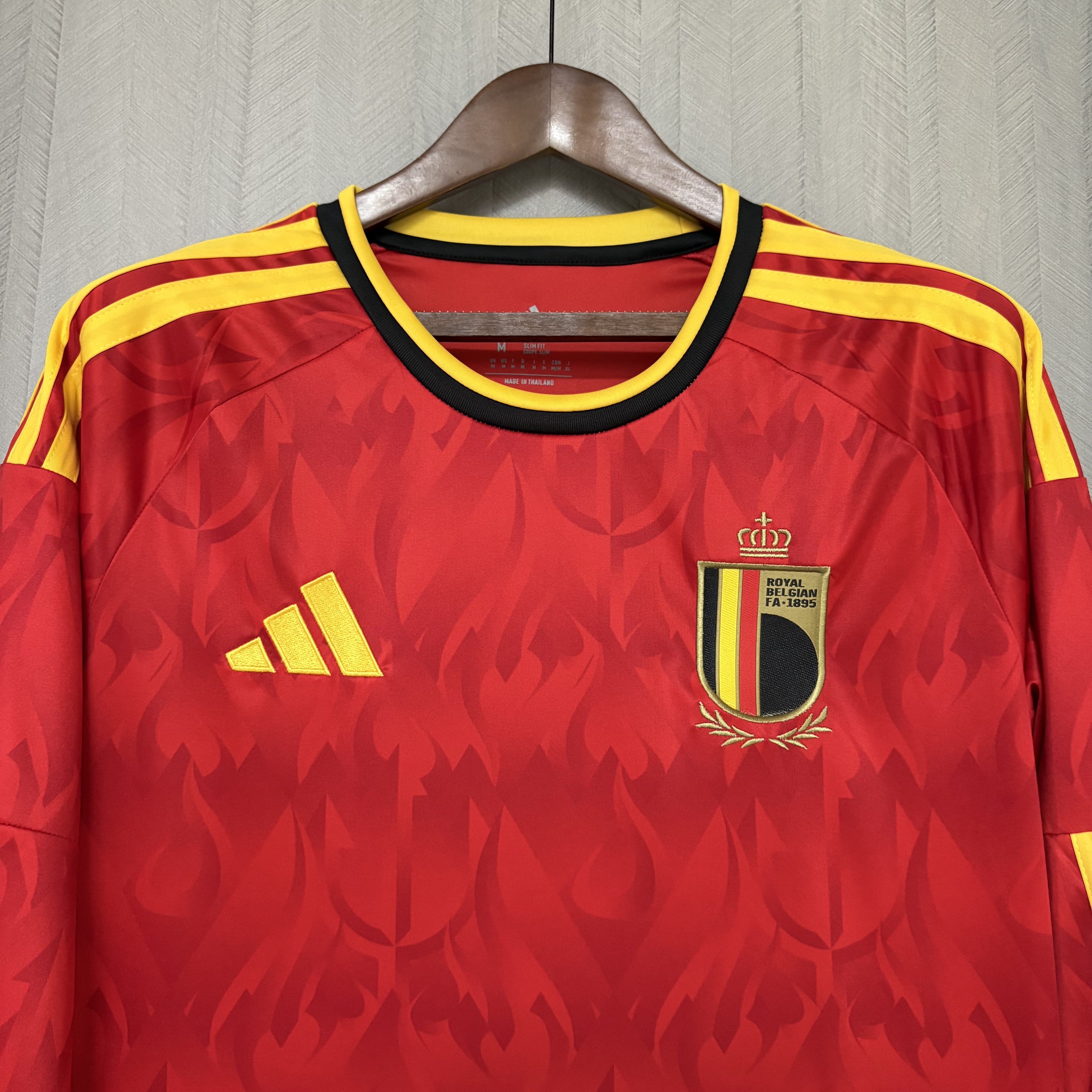 Long-sleeved 2026 Belgium Home Jersey