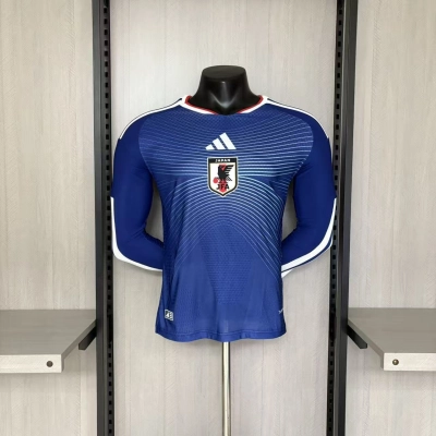Player version long-sleeved 2026 Japan home jersey 01