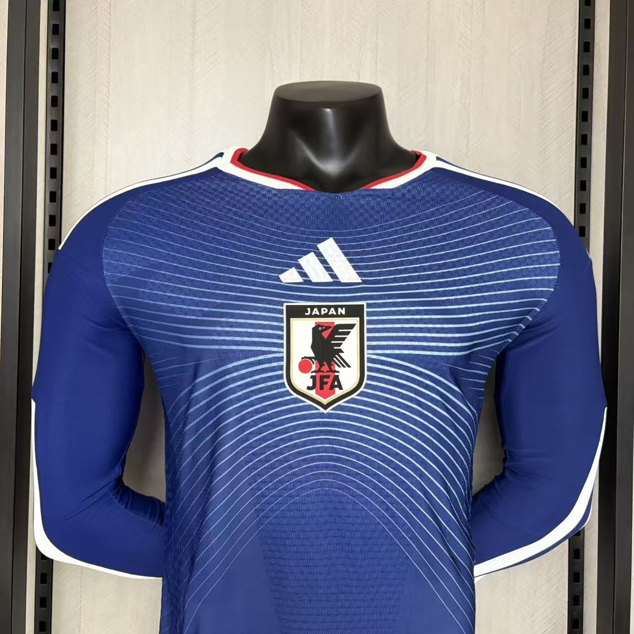 Player version long-sleeved 2026 Japan home jersey