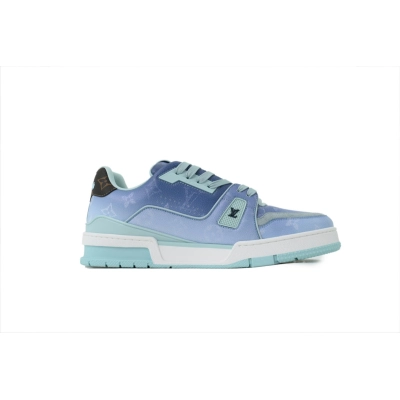 Louis Vuitton Skate Blue Sneaker 02