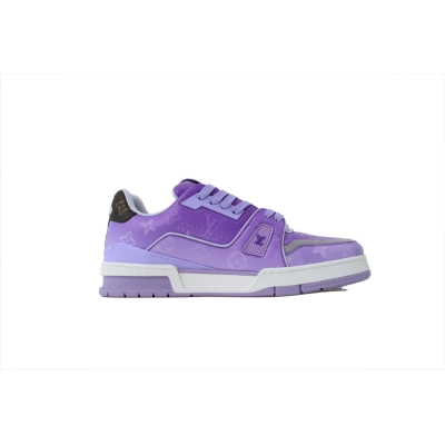 Louis Vuitton Skate Purple Sneaker 02