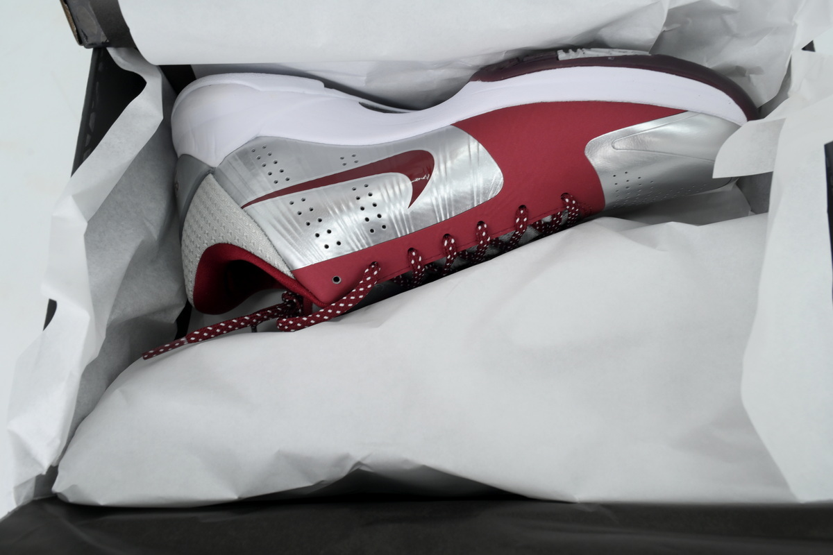 Caitlin Clark x Zoom Kobe 5 Protro Gray Red IM0557-001