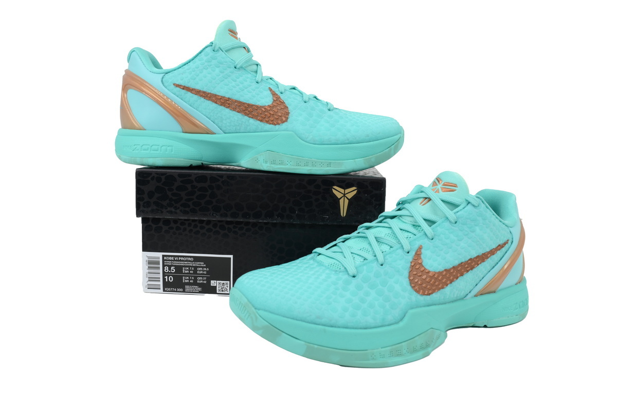 Jalen Brunson x Zoom Kobe 6 Protro 'Statue of Liberty' IQ5774-300