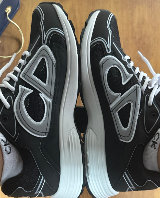 Dior 'B30' Sneakers Black Coffee Color 3SN279ZND-H969  review john 00