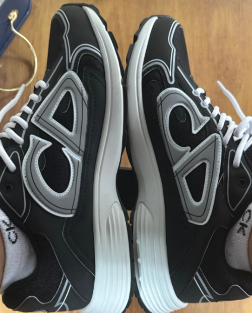 Dior 'B30' Sneakers Black Coffee Color 3SN279ZND-H969  reviewed byjohn
