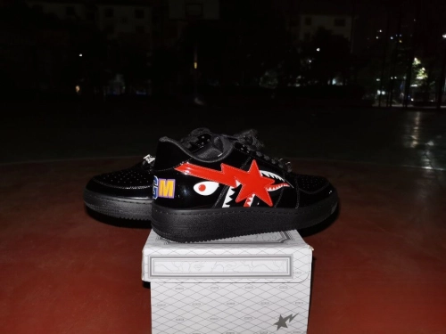 A Bathing Ape Bape Sta Low Black Shark 1H30 191 012 reviewed bySilentLyric