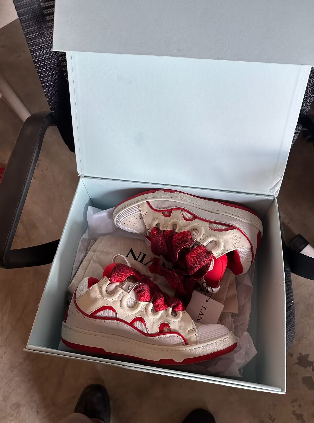 LANVIN White Red review 0