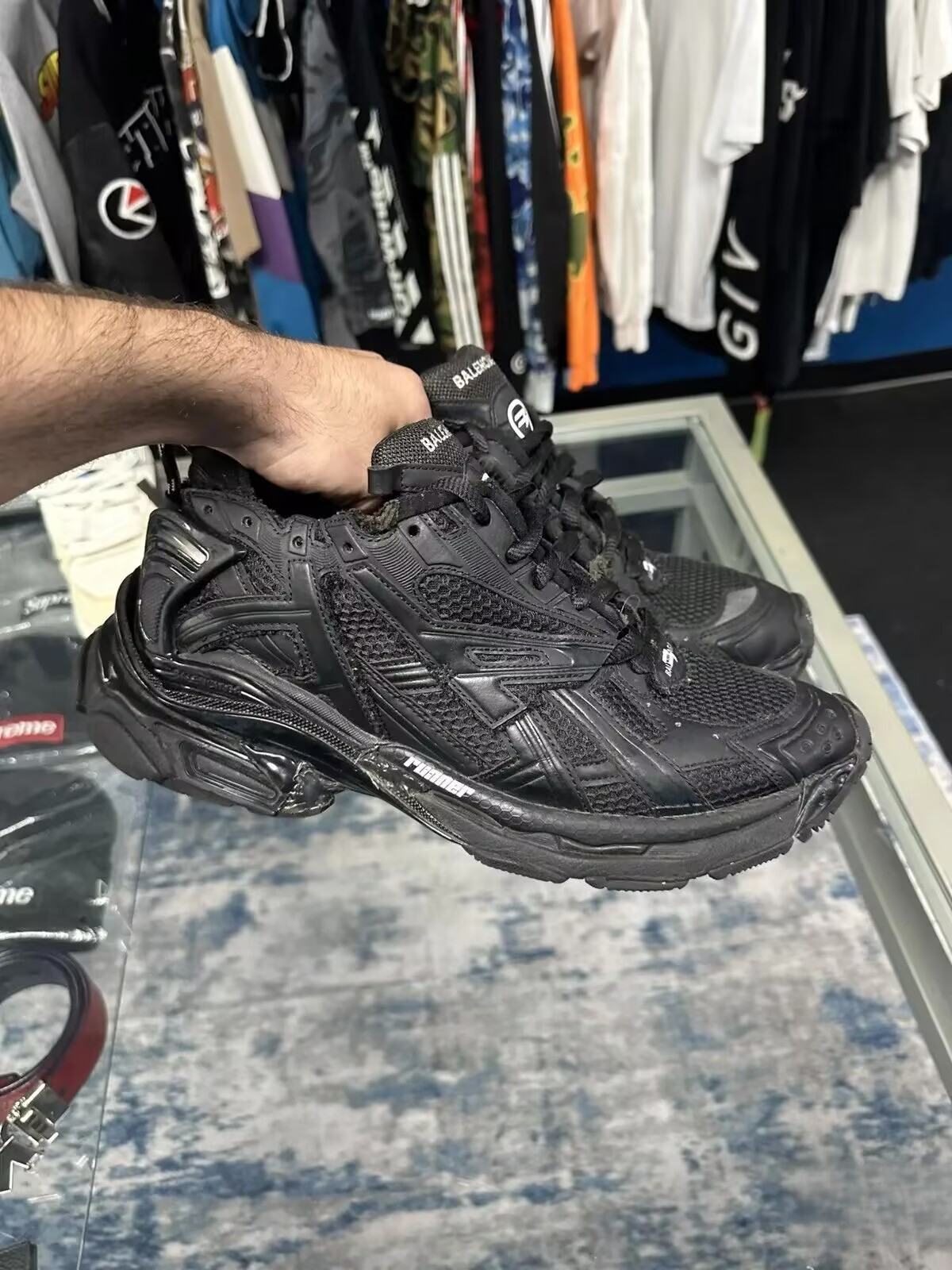 Balenciaga Runner Black 656065 W3RA1 1000 review 0