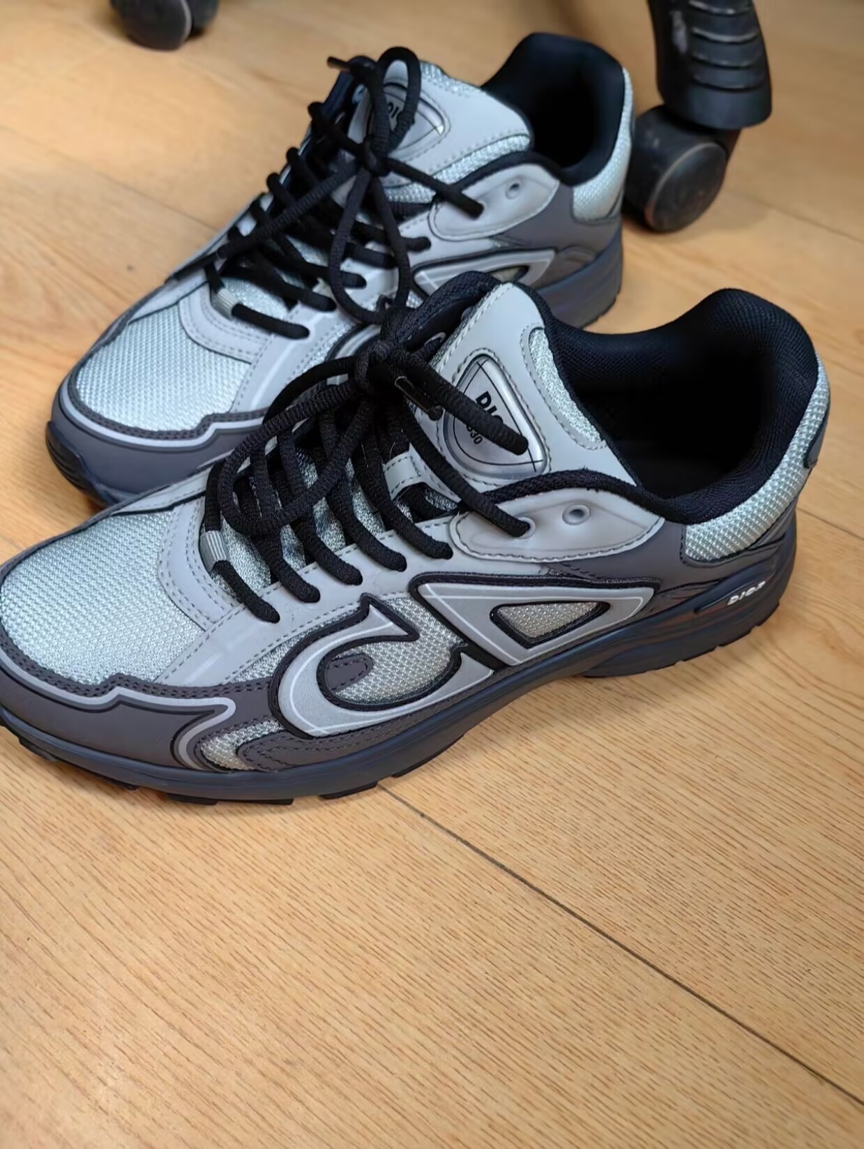 Dior 'B30' Sneakers Dark Gray 3SN27ZIR-16536  review urbanlily 04