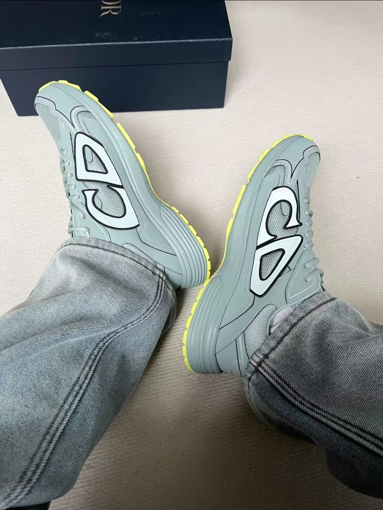 Dior 'B30' Sneakers New Blue 3SN27ZIR-16536  review 1