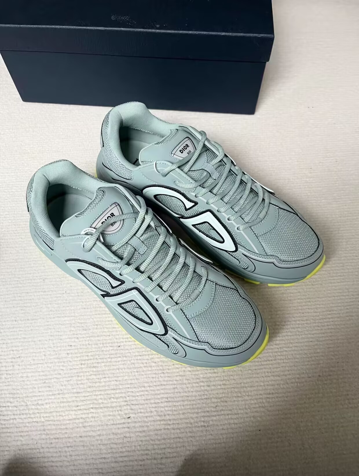 Dior 'B30' Sneakers New Blue 3SN27ZIR-16536  review 4