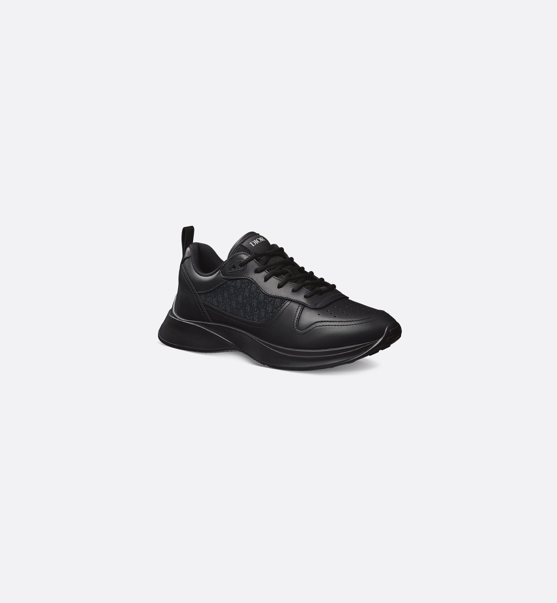 Dior B25 Runner Black Smooth Calfskin Oblique Jacquard 3SN299ZIR_H965 review 0