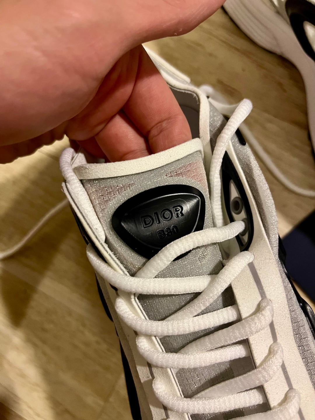 Dior B30 Sneakers White review Brown 06