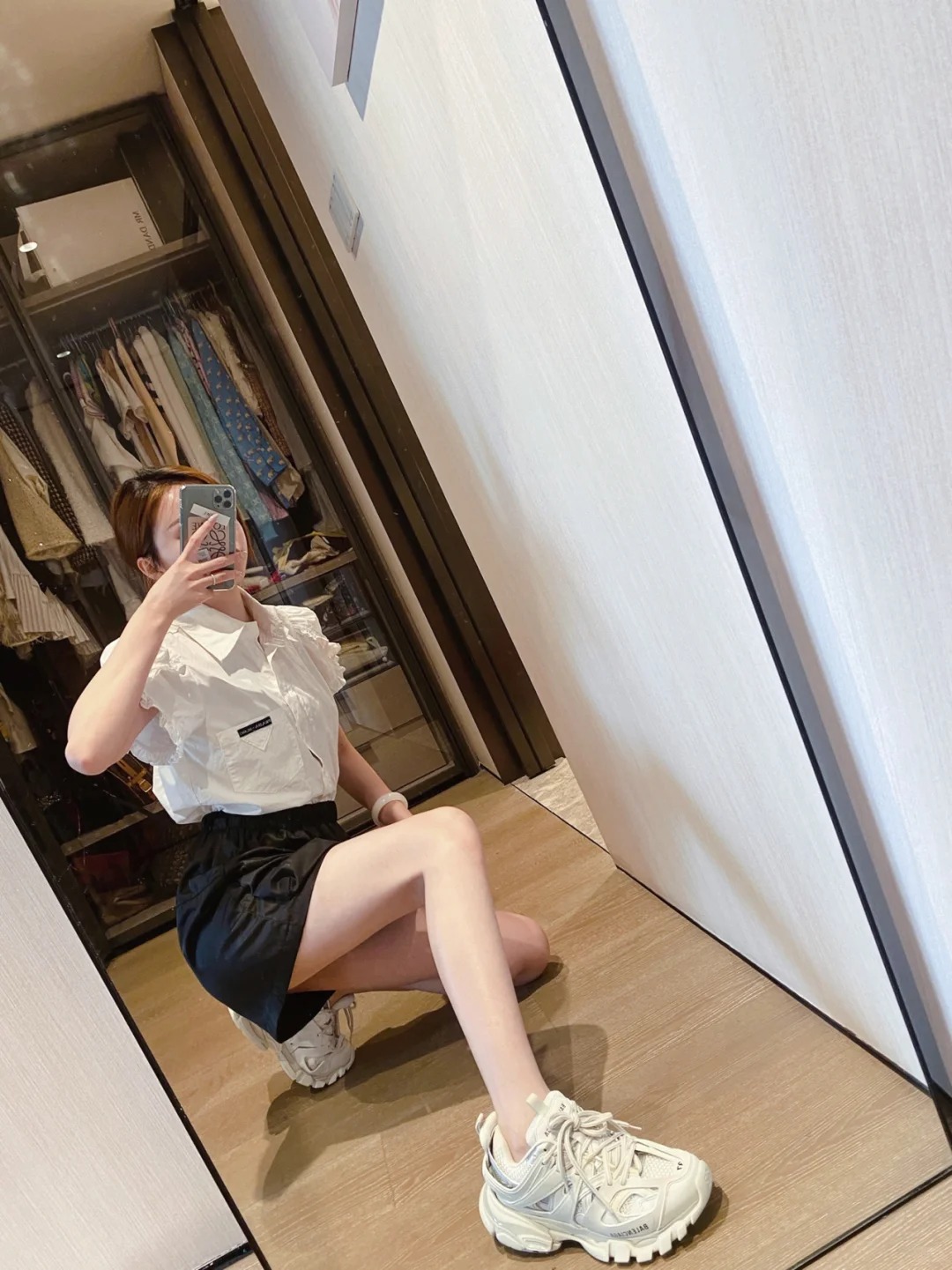 Balenciaga Track LED White 542436 W1GB7 6509 review Addison