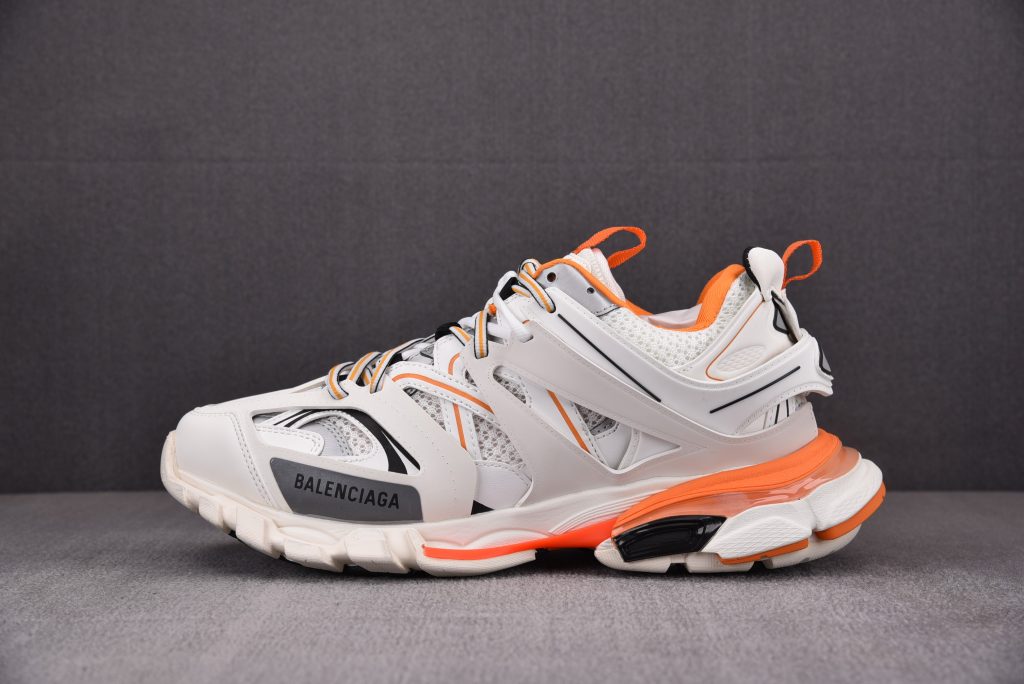 Balenciaga Track Led White Orange 542436 W1GB7 9059 review Gabriel 00