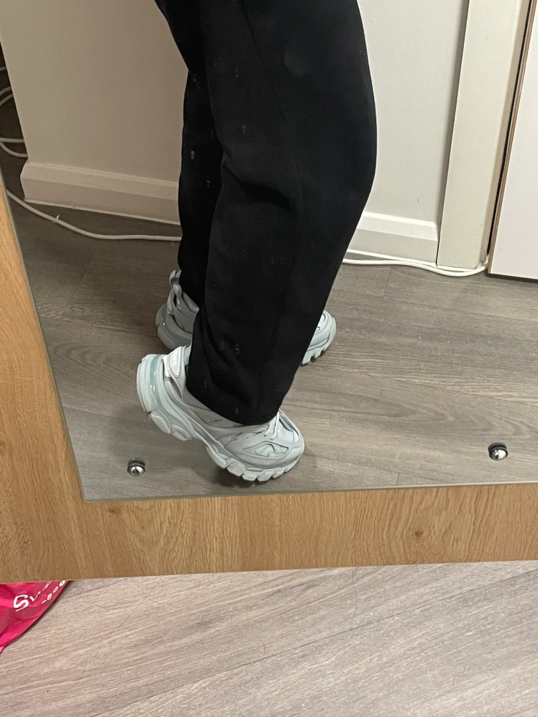 Balenciaga Track Sneaker Blue review Aubrey 01