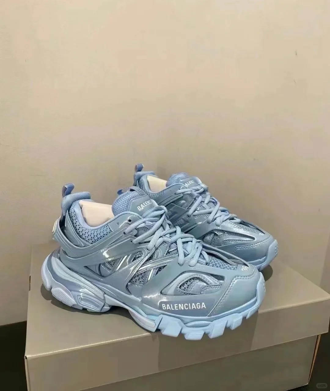 Balenciaga Track Sneaker Blue review Andrew 01