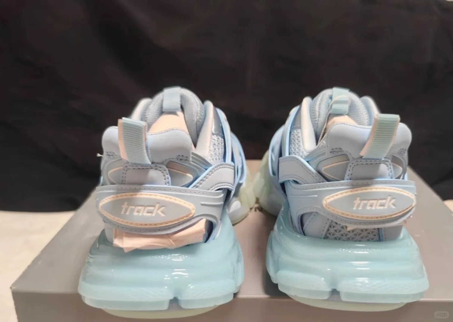 Balenciaga Track Led Light Blue 542436 W2LA1 4800 review ‌Nancy 01