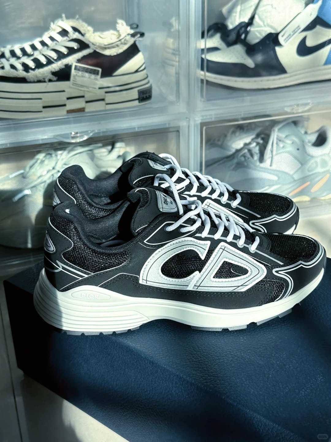 Dior B30 Sneakers Black Coffee Color 3SN279ZND-H969  review Williams 02