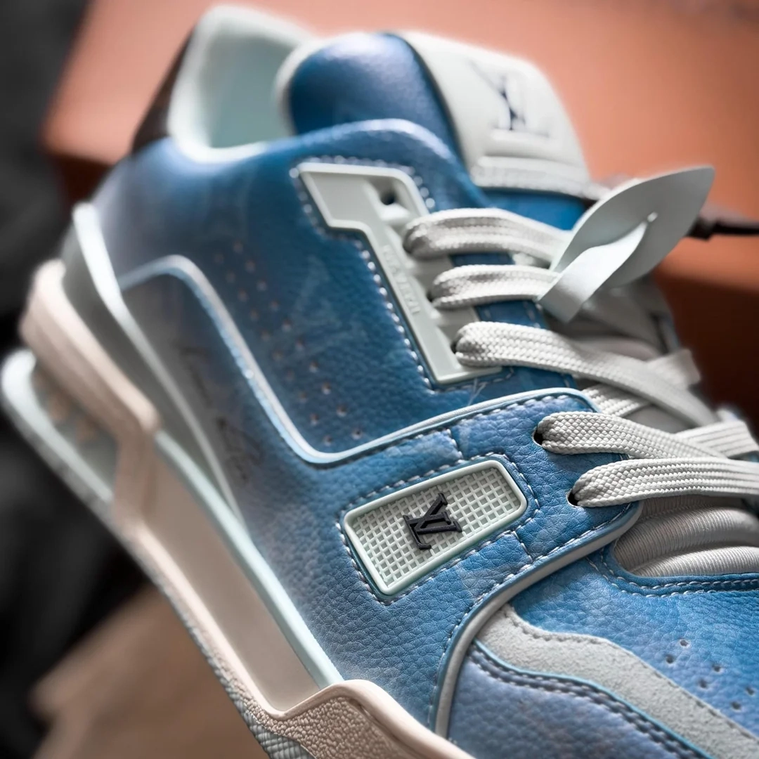 Louis Vuitton Skate Blue Sneaker review stephenie 01