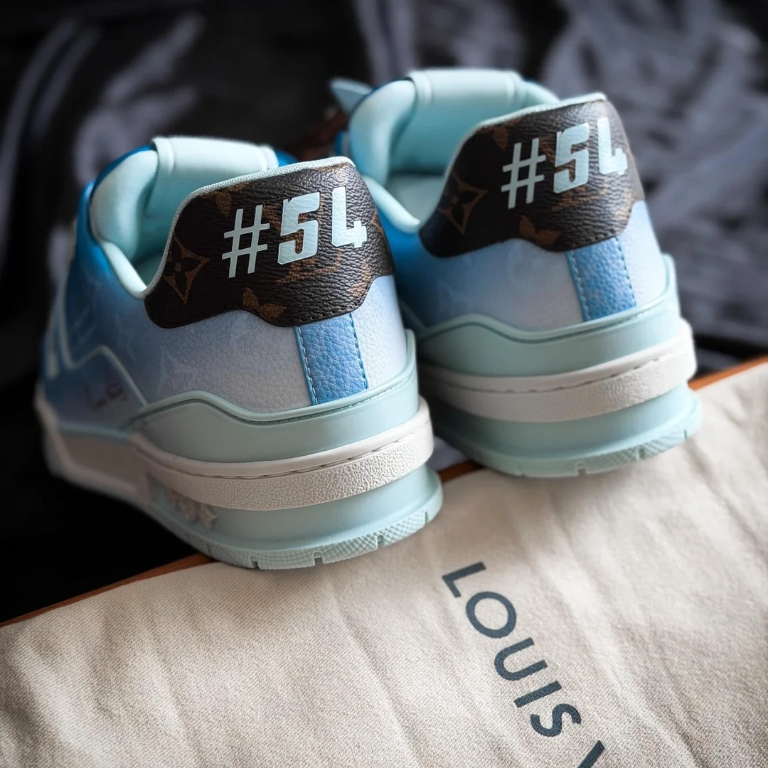 Louis Vuitton Skate Blue Sneaker review stephenie 03