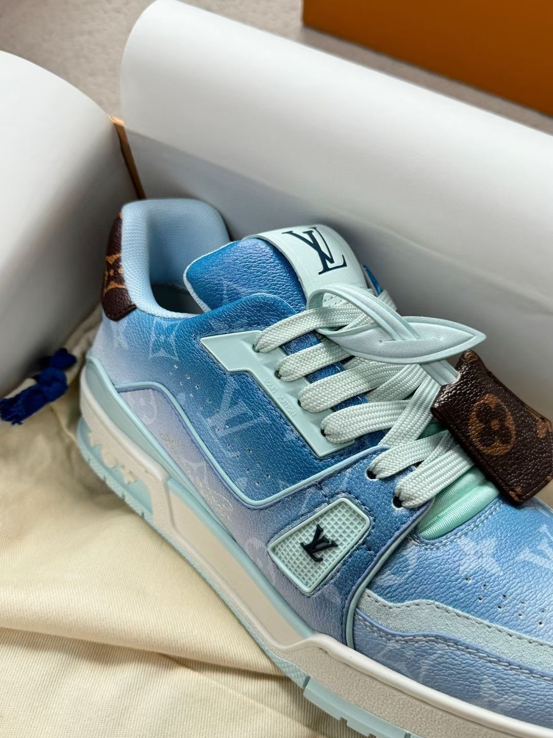 Louis Vuitton Skate Blue Sneaker review wonder 01