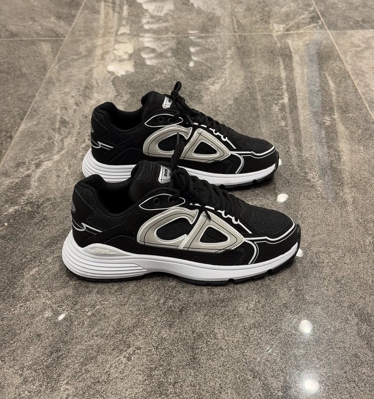 Dior B30 Sneakers Black Coffee Color 3SN279ZND-H969  review jackson 01