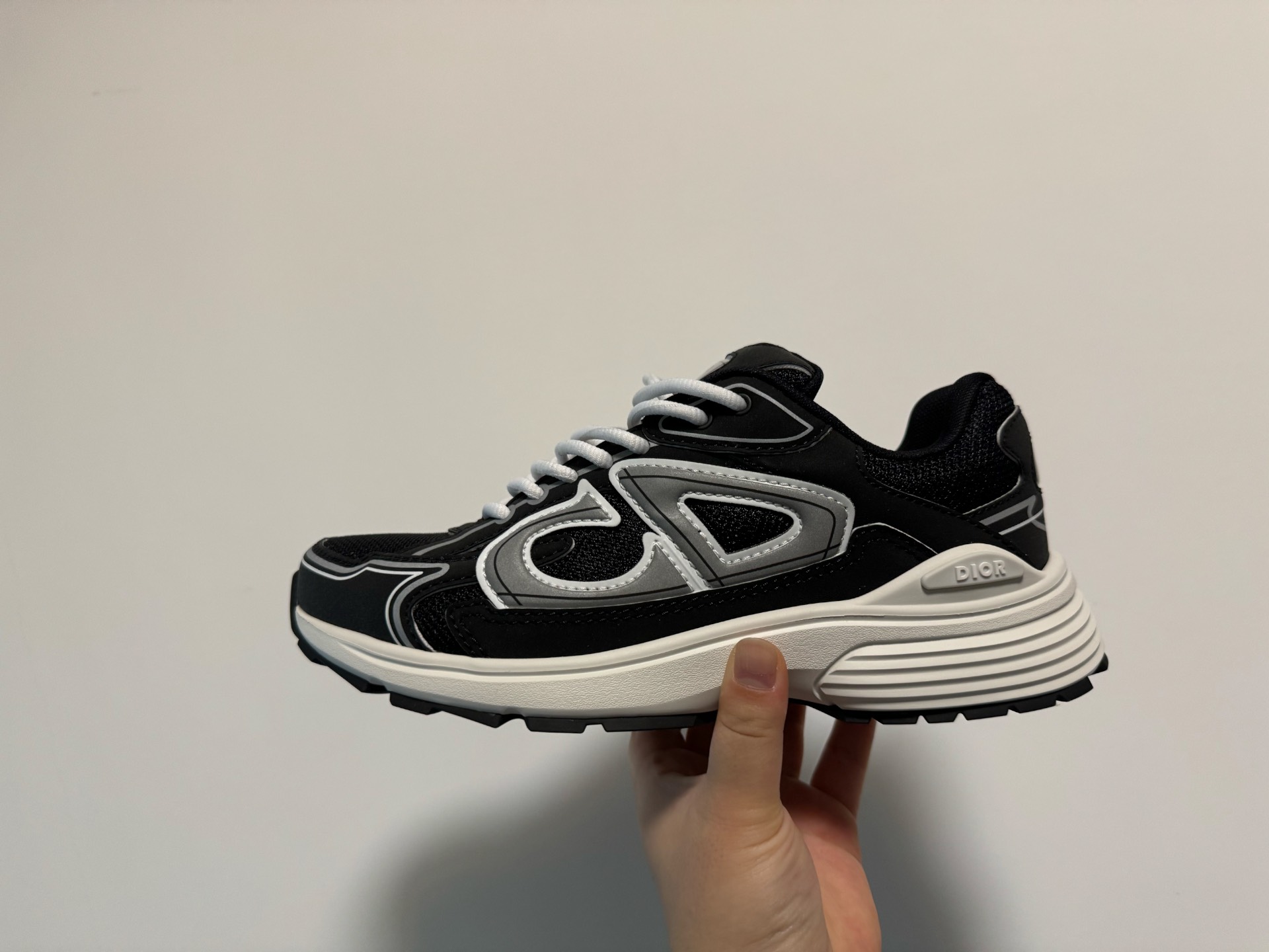 Dior B30 Sneakers Black Coffee Color 3SN279ZND-H969  review linda 01