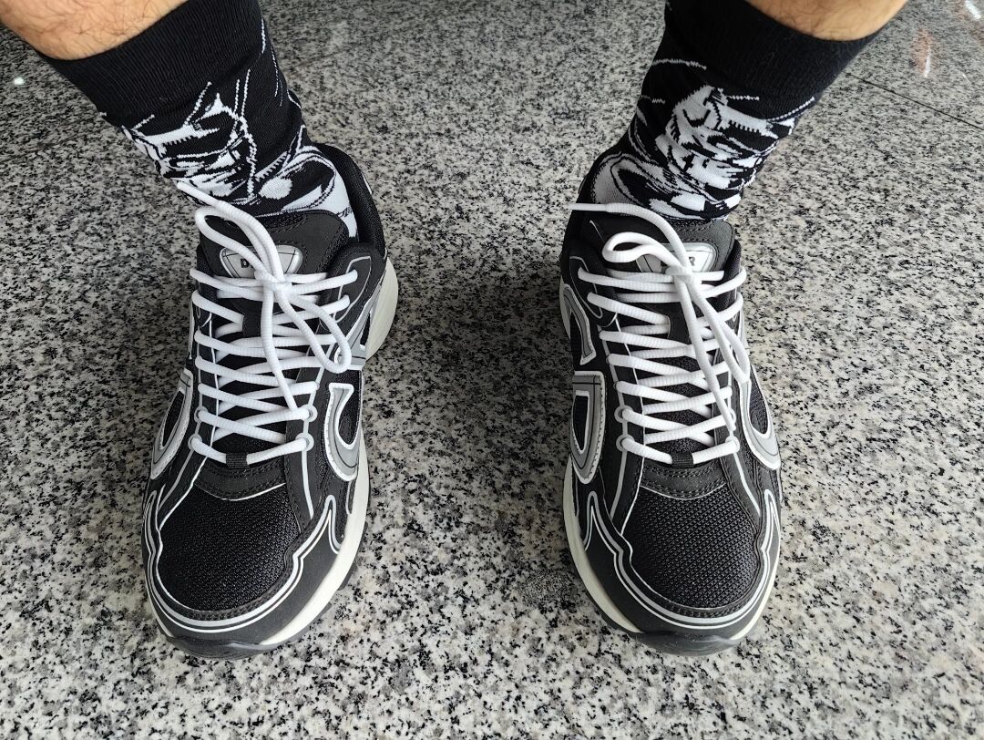 Dior B30 Sneakers Black Coffee Color 3SN279ZND-H969  review washton 00