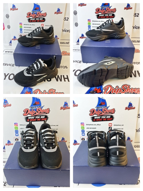 Dior B22 Black Silver （QC)