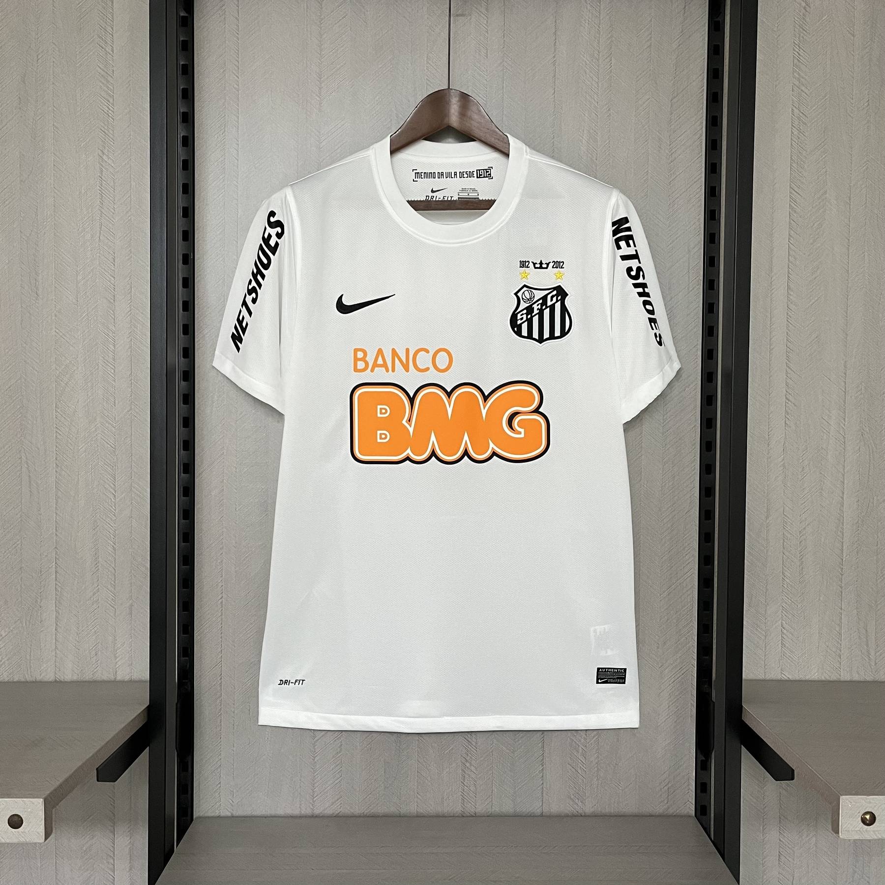 2012/2013  Santos  Camisa de futebol camiseta 1 Retrô