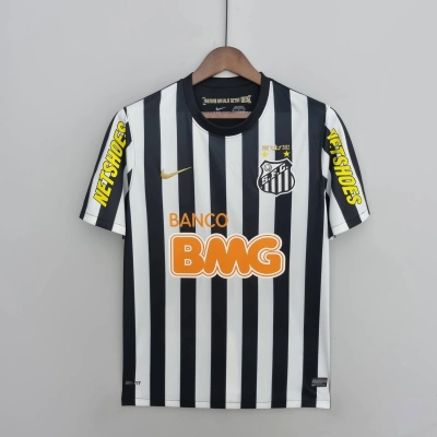 Camisa de futebol Retro Santos 2012/2013 camiseta 3 02