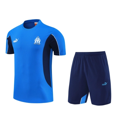 Conjunto de Treinamento de Marselha Temporada 2025/2026 Azul 01