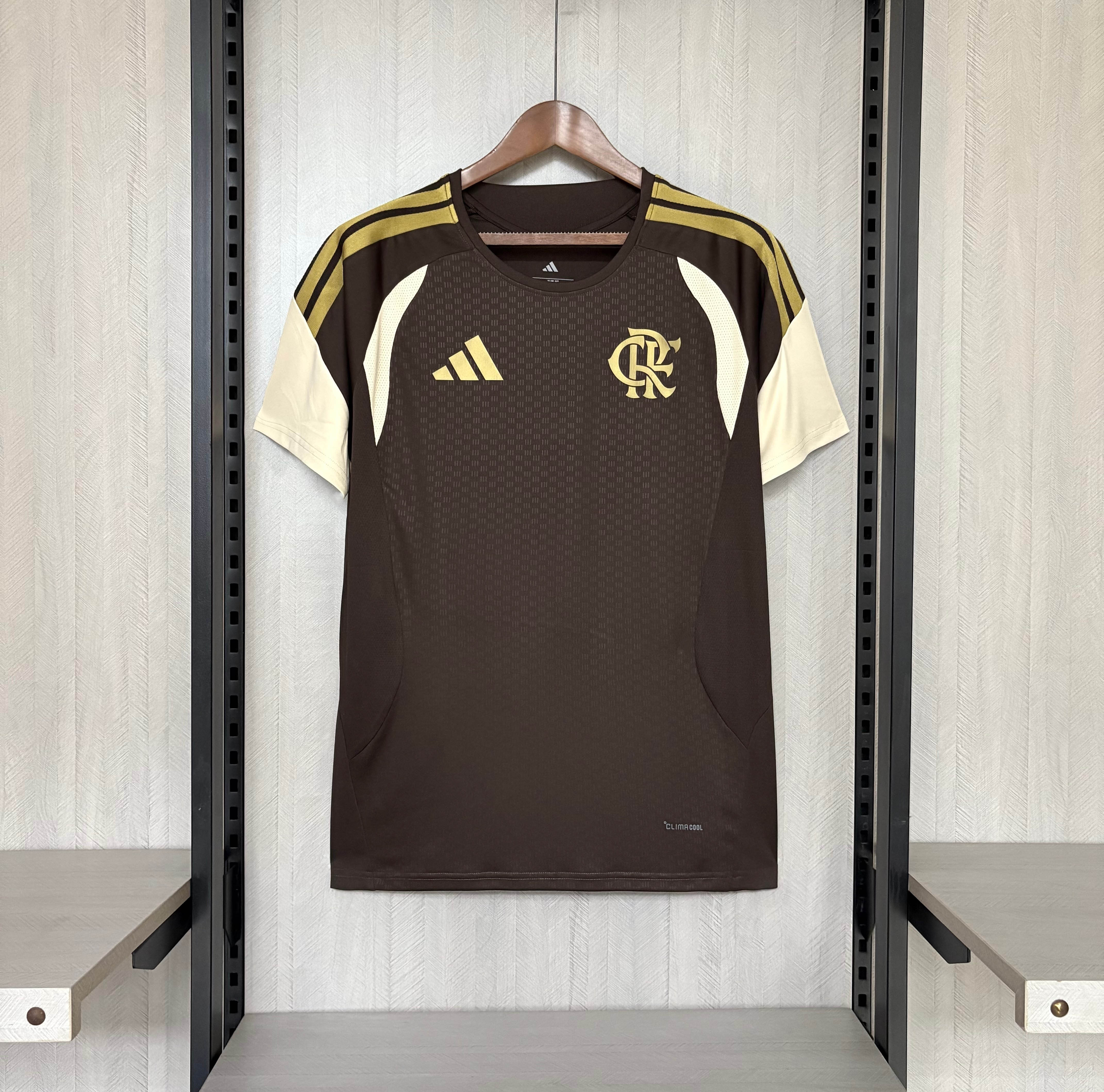 20026/2027  Flamengo Camisa de futebol Brown Treino
