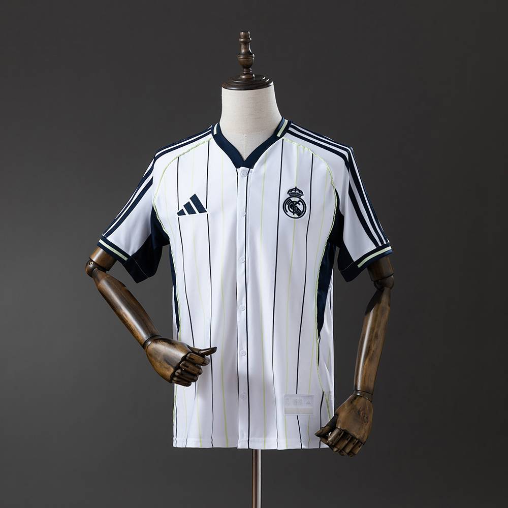 2025/2026 Camisa de Real Madrid Uniforme de baseball