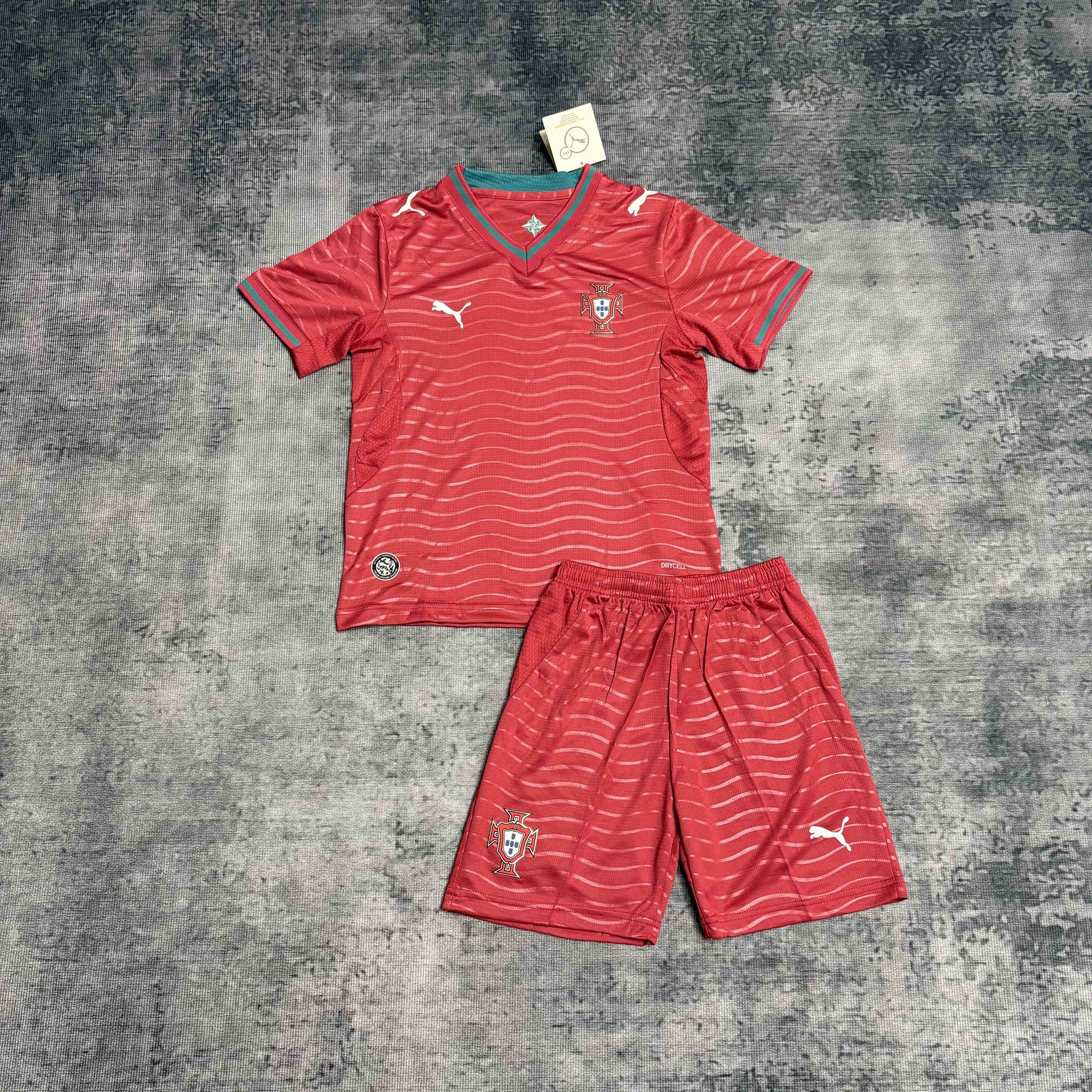 2026/2027 Camisa  Portugal Camiseta 1 Infantil 