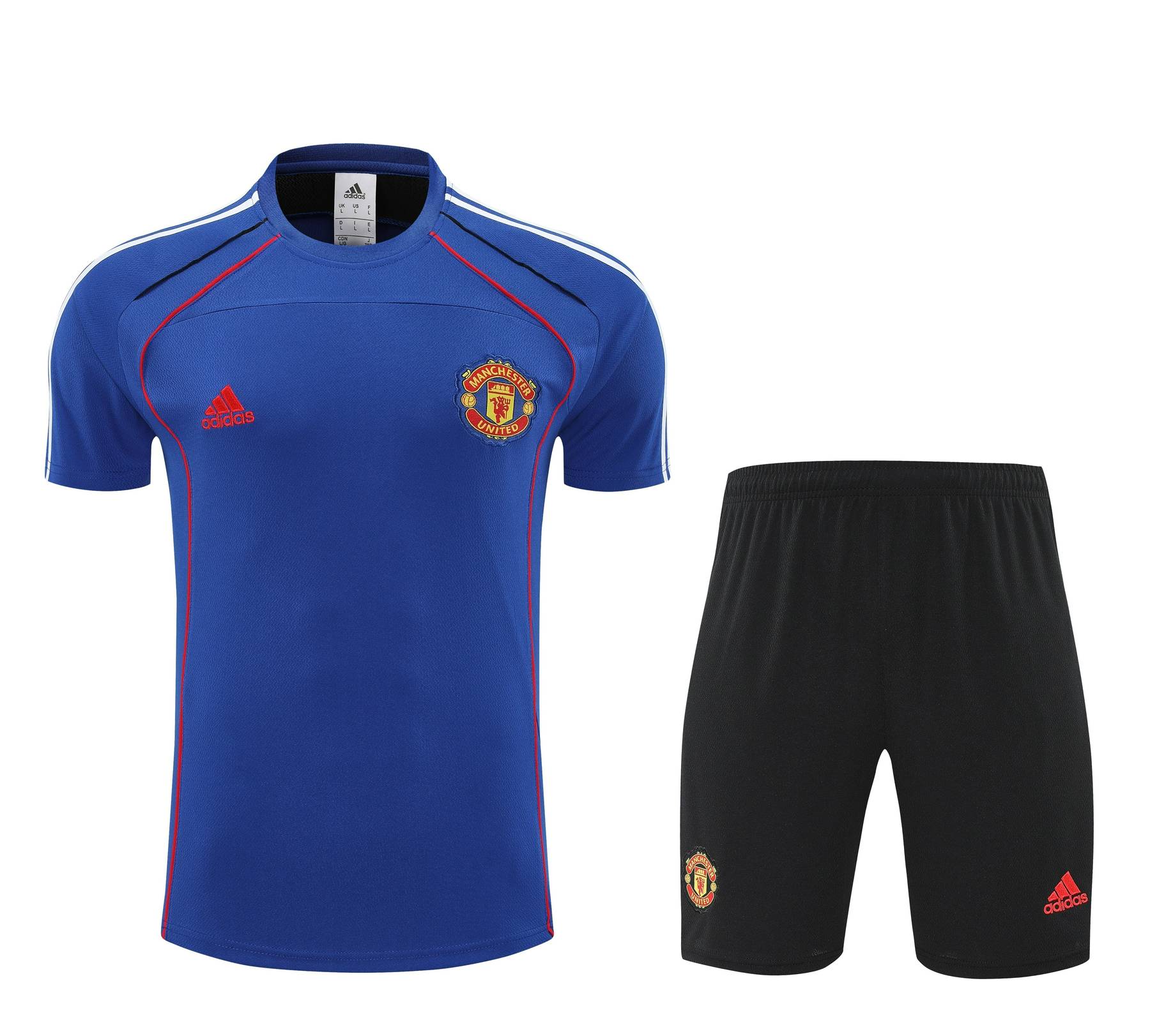 Conjunto de Treinamento Manchester United  Temporada 2025/2026 Azul