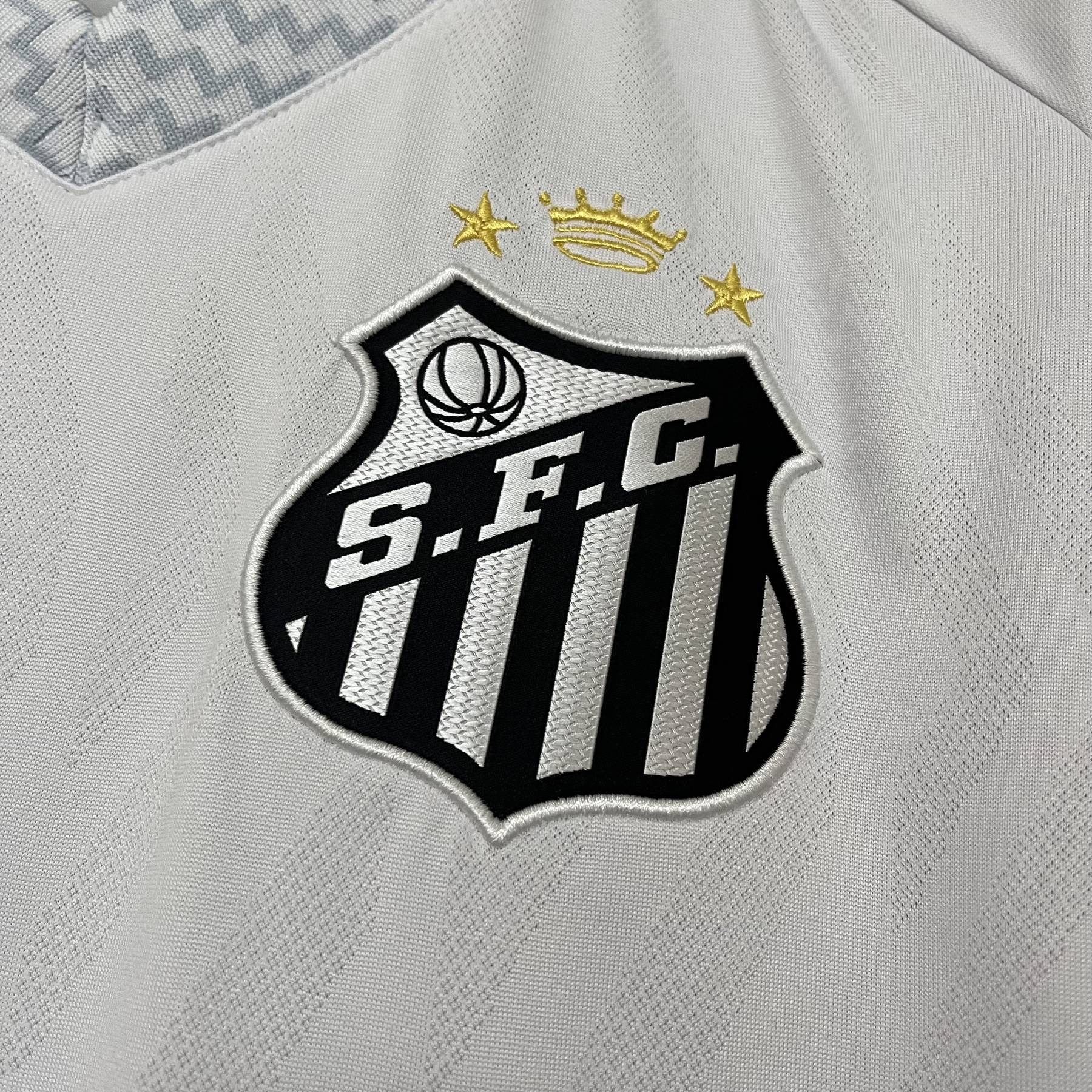 Santos 2025-2026 Camiseta de futebol número 10 do Neymar Camiseta 1