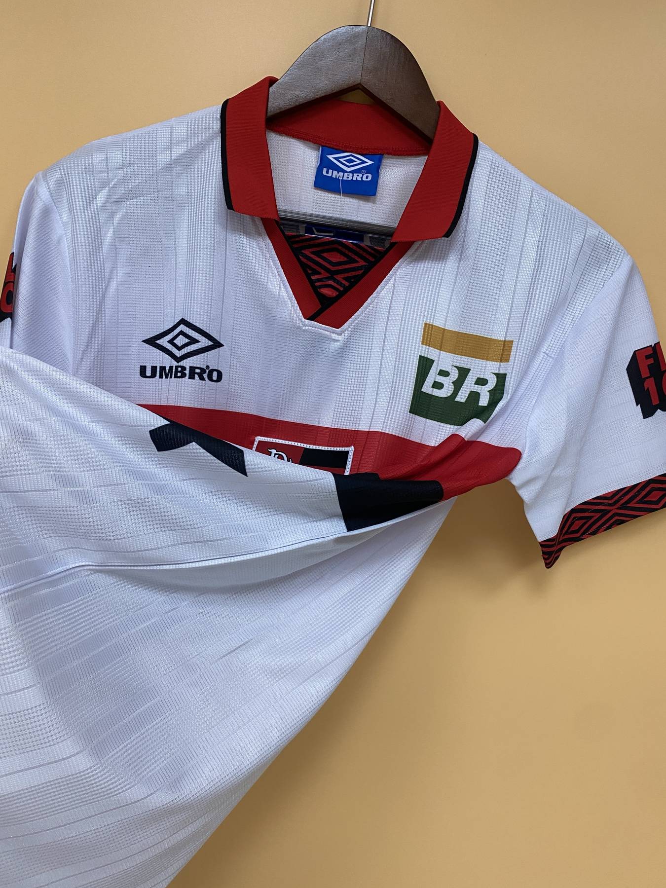 1995/1996 Camisa Flamengo Away Retro Torcedor