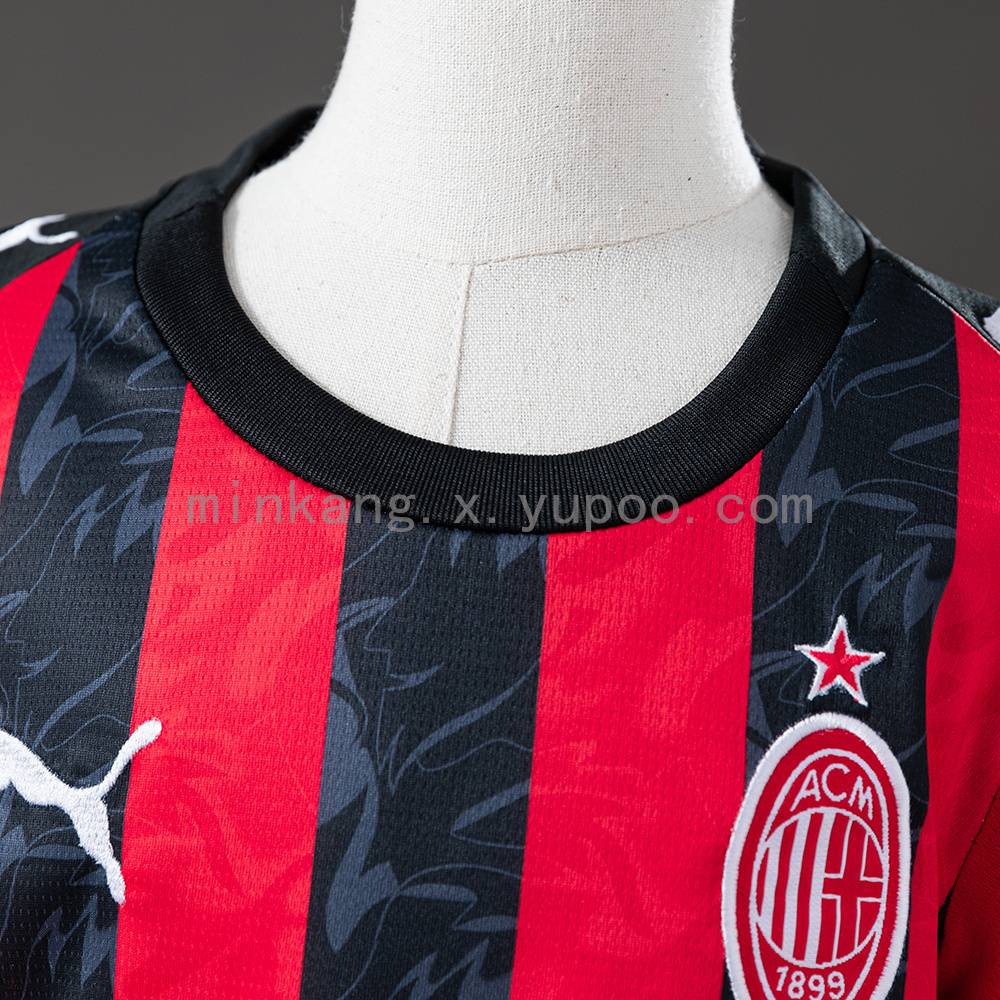2025/2026 Camisa AC Milan Home Infantil