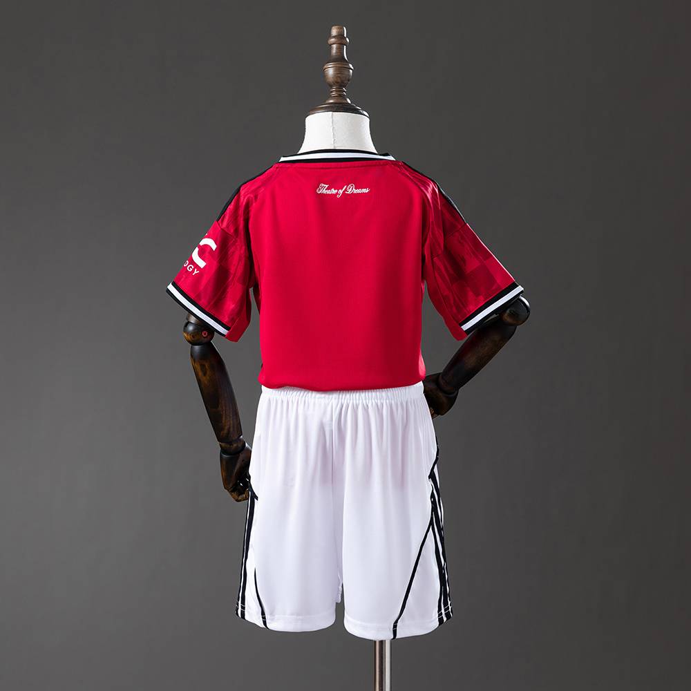 2025/2026 Camisa Manchester United Home Infantil