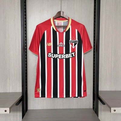 2025/2026 Camisa São Paulo Camiseta 2 Torcedor 02